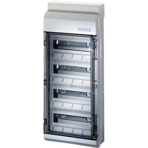  Бокс ОП IP65 для мод. автомат. 48мод. сер. с прозр. дверью KV 9448 HENSEL 6100006 