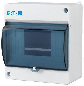  Кожух компактный пластиковый 6-мод. прозр. дверца N/PE клеммы MINI-6-ST IP30 EATON 177075 