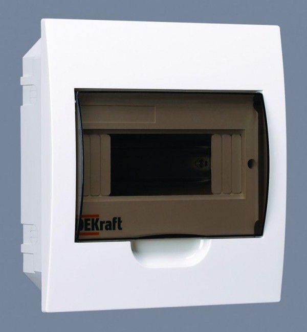  Корпус пластиковый встраиваемый 8мод. ЩРВ-П-8 22х20х9 IP41 SchE 31003DEK 