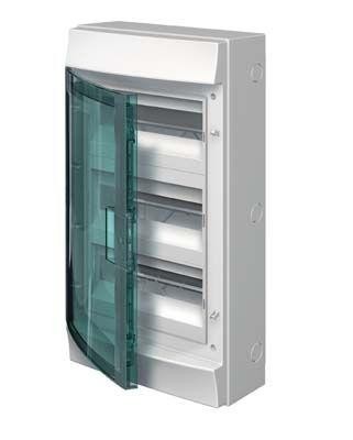  Бокс настенный 36М прозр. дверь (3 ряда) Mistral65 (с клемм) ABB 1SLM006501A1206 
