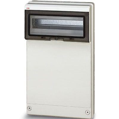  Бокс с глухой передней стенкой 380х570х140 на 18м сер. ABB 13208 