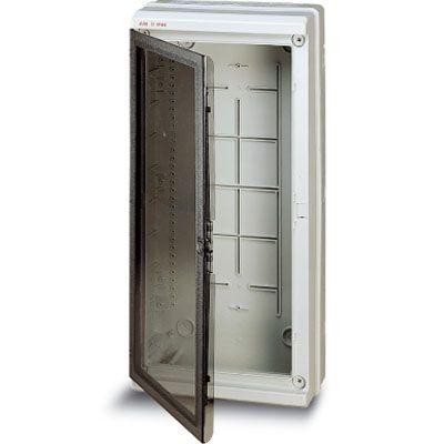  Бокс ОП EUROPA IP65 275х570х140мм сер. прозр. дверь ABB 12796 