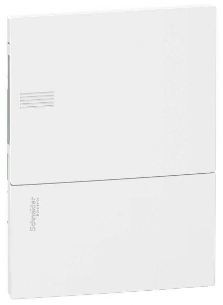  Щит MINI PRAGMA 1 ряд 6мод. встраив. с бел. двер. IP40 IK07 63А 2 клеммы SchE MIP22106 