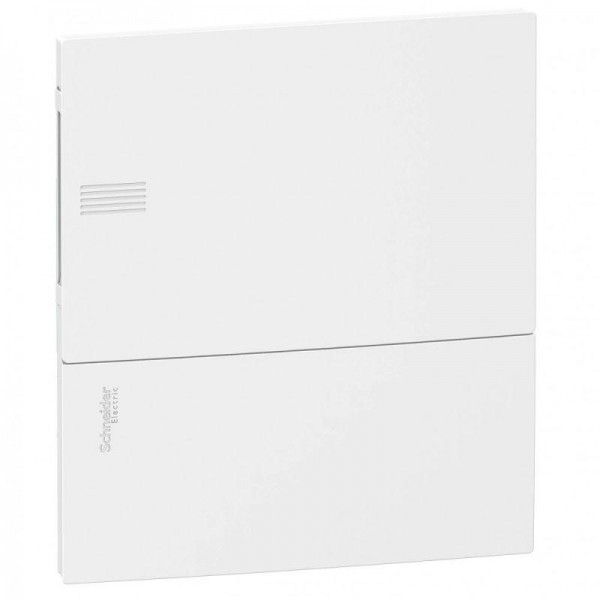  Щит MINI PRAGMA 1 ряд. 8мод. встраив. с бел. двер. IP40 IK07 63А 2 клеммы SchE MIP22108 