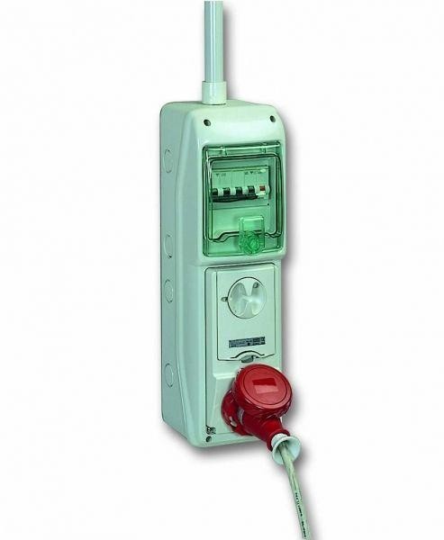  Щит KAEDRA IP65 5мод. + 1отверстие роз. 63А SchE 13185 