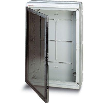  Бокс ОП EUROPA IP65 380х570х140 сер./дым. ABB 12798 