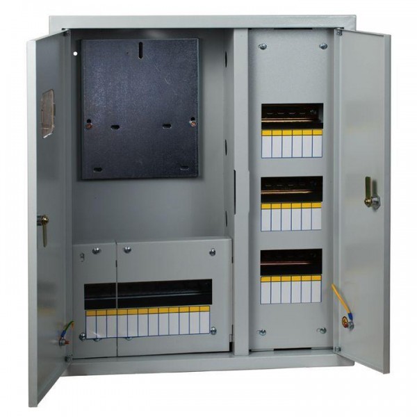  Щит ЩУРв 3/48 2-х дверный (620х660х165) IP31 EKF mb13-3/48-2 