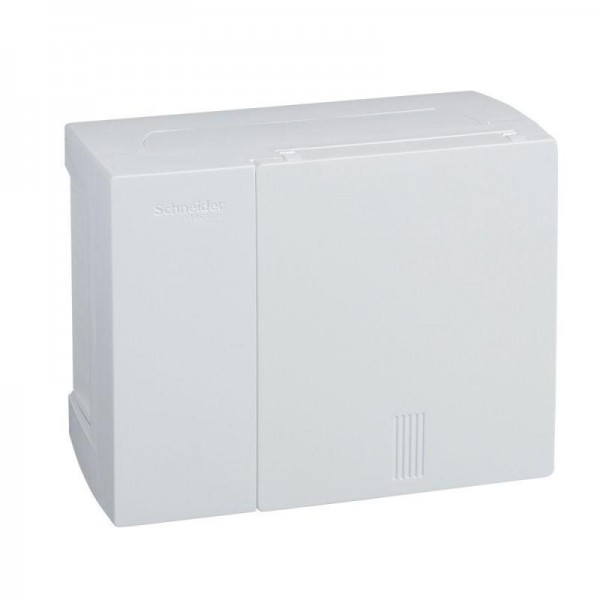  Бокс ОП MINI PRAGMA 1 ряд 6мод. бел. с бел. двер. IP40 SchE MIP12106 
