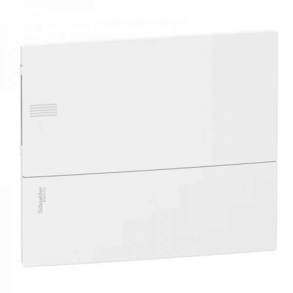  Бокс СП MINI PRAGMA 1 ряд 12мод. бел. с бел. двер. IP40 SchE MIP22112 