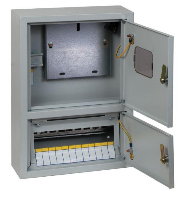  Щит ЩУРн 1/14 два отсека (БУР) (450х310х140) IP31 EKF mb23-1/14i 