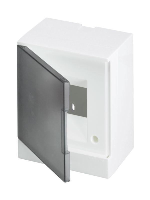  Бокс настенный Basic E 4М сер. прозр. дверь (с клемм) ABB 1SZR004002A2201 