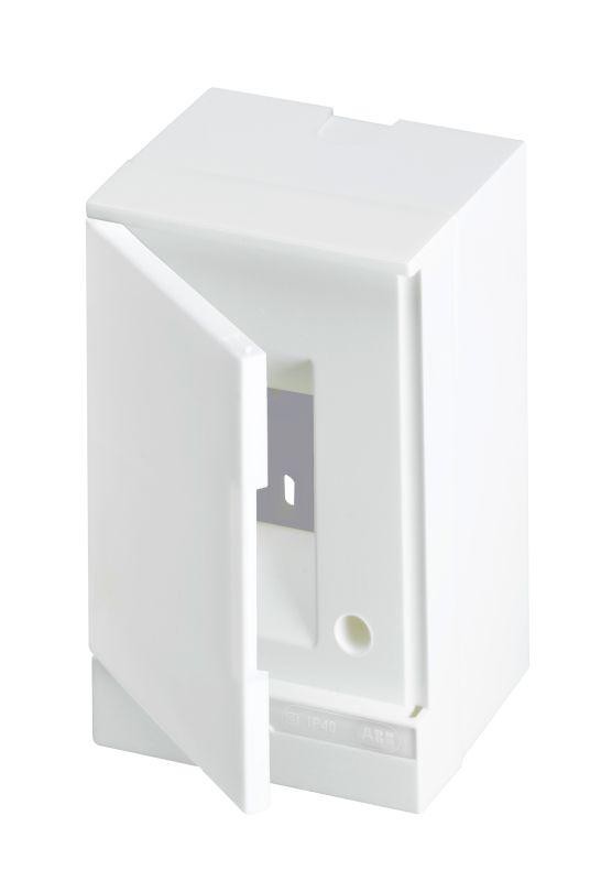  Бокс настенный Basic E 2М бел. непрозр. дверь (без клемм) ABB 1SZR004002A2100 