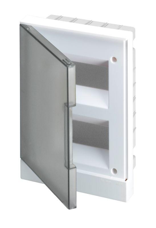  Бокс в нишу Basic E 16М сер. прозр. дверь (с клемм) ABB 1SZR004002A1205 