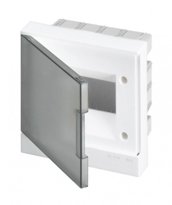  Бокс в нишу Basic E 6М сер. прозр. дверь (с клемм) ABB 1SZR004002A1202 