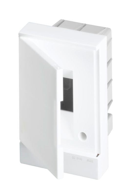  Бокс в нишу Basic E 2М бел. непрозр. дверь (без клемм) ABB 1SZR004002A1100 