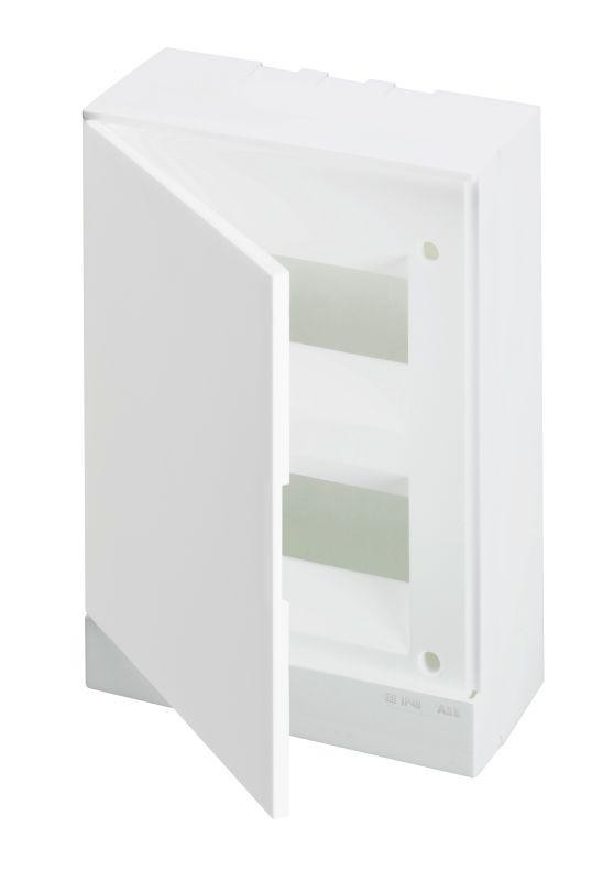  Бокс настенный Basic E 16М бел. непрозр. дверь (с клемм) ABB 1SZR004002A2105 