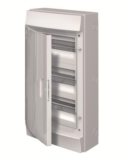  Бокс настенный Mistral65 36М непрозр. дверь с клемм. 3ряда ABB 1SLM006501A1106 