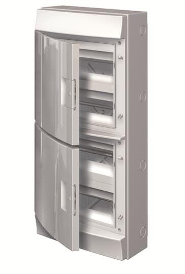  Бокс настенный Mistral65 48М непрозр. дверь с клемм. ABB 1SLM006501A1107 