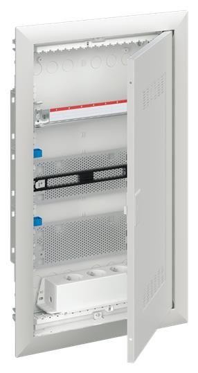  Шкаф мультимедийный с дверью с радиопрозрачной вставкой UK636MW (3 ряда) ABB 2CPX031387R9999 