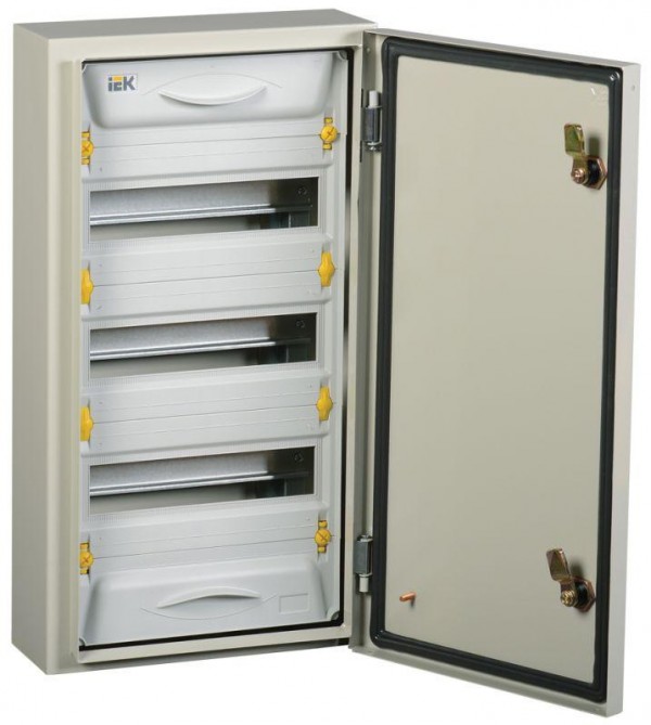  Корпус металлический ЩРн-36з-1 У2 IP54 PRO IEK MKM16-N-36-54-ZU 