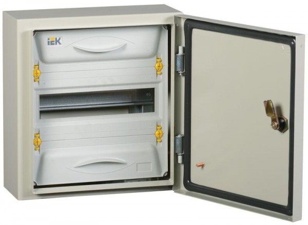  Корпус металлический ЩРн-12з-1 У2 IP54 PRO IEK MKM16-N-12-54-ZU 