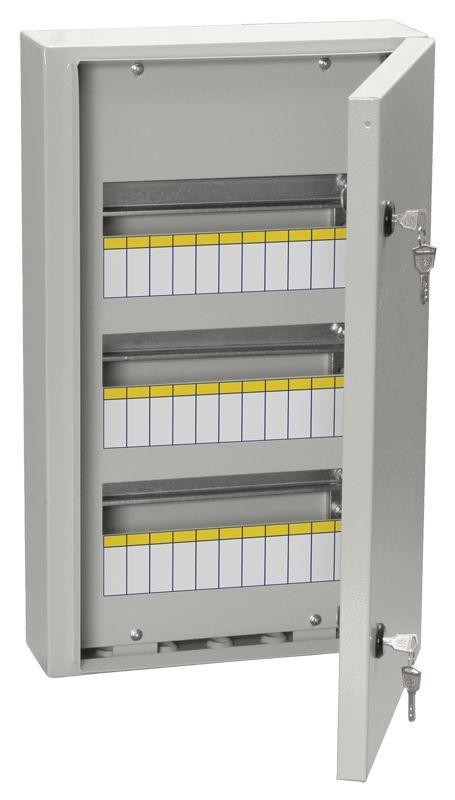  Корпус металлический ЩРн-36з-0 У2 IP54 IEK MKM11-N-36-54-Z 
