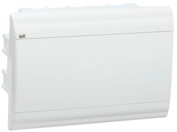  Бокс ЩРВ-П-12 мод. встраив. пластик IP41 PRIME бел. дверь IEK MKP82-V-12-WD-41-10 