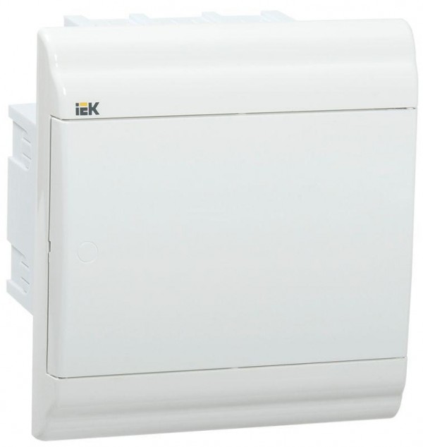 Бокс ЩРВ-П-6 мод. встраив. пластик IP41 PRIME бел. дверь IEK MKP82-V-06-WD-41-20 
