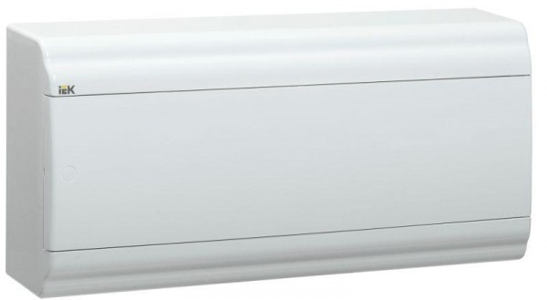 Бокс ЩРН-П-18 мод. навесной пластик IP41 PRIME бел. дверь IEK MKP82-N-18-WD-41-10 