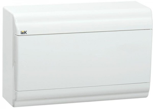 Бокс ЩРН-П-12 мод. навесной пластик IP41 PRIME бел. дверь IEK MKP82-N-12-WD-41-10 