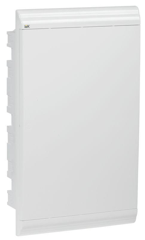  Бокс ЩРВ-П-36 мод. встраив. пластик IP41 PRIME бел. дверь IEK MKP82-V-36-WD-41-05 