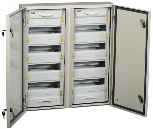  Корпус металлический ЩРн-2х48з-1 У2 IP54 PRO IEK MKM16-N-2X48-54-ZU 