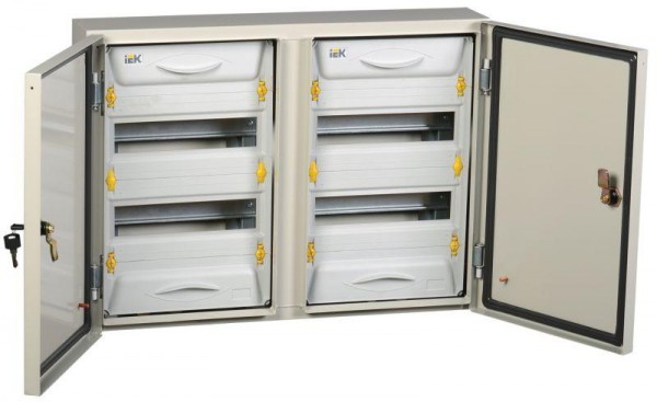 Корпус металлический ЩРн-2х24з-1 У2 IP54 PRO IEK MKM16-N-2X24-54-ZU 