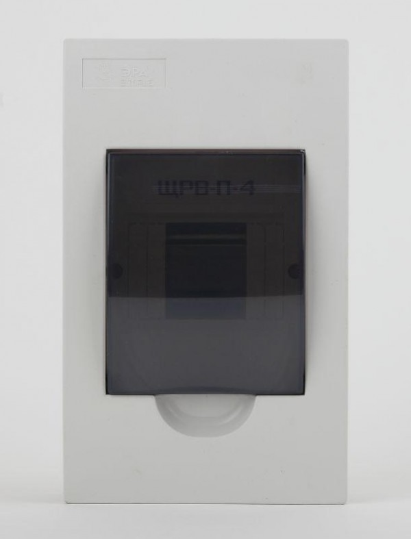  Корпус пластиковый ЩРВ-П-04 SIMPLE без шин и монт. комп. BOXF04_E ЭРА Б0047706 