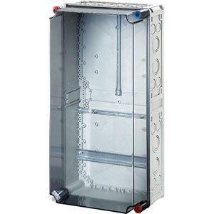  Корпус пластиковый для счетч. Mi 300х600х214 IP65 сер с прозр. крышкой Mi 2410 HENSEL 2000082 