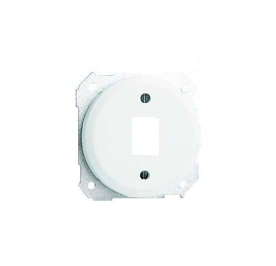 Адаптер на 1 RJ45 коннектор AMP Simon88 бел. 88085-30 