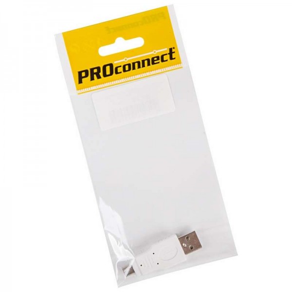  Переходник штекер USB-A (Male) - штекер Mini USB 5pin (Male) (инд. упак.) PROCONNECT 18-1174-9 