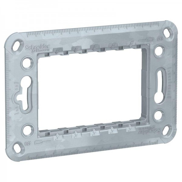  Суппорт 3-мод. UNICA MODULAR Zamak SchE NU7103 