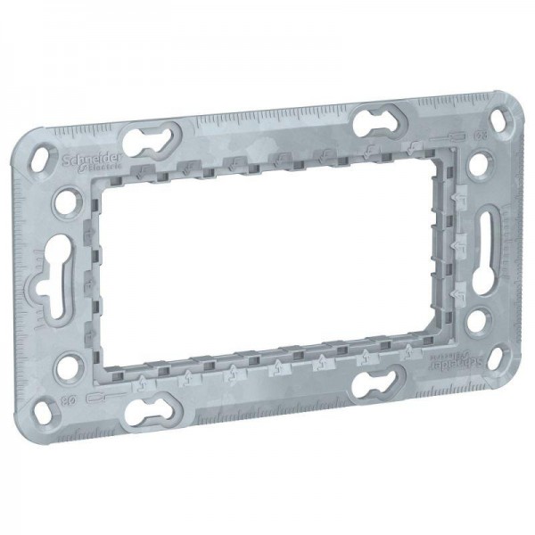  Суппорт 4-мод. UNICA MODULAR Zamak SchE NU7104 
