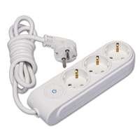  Удлинитель 3х2м с заземл. 16А защ. шторки Makel N3310033 