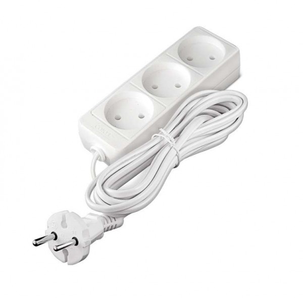  Удлинитель 3х5м без заземл. 10А IP20 2.2кВт Союз 481S-1305 