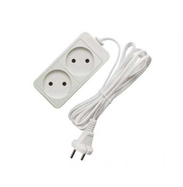  Удлинитель 2х3м без заземл. 10А IP20 2.2кВт Союз 481S-1203 