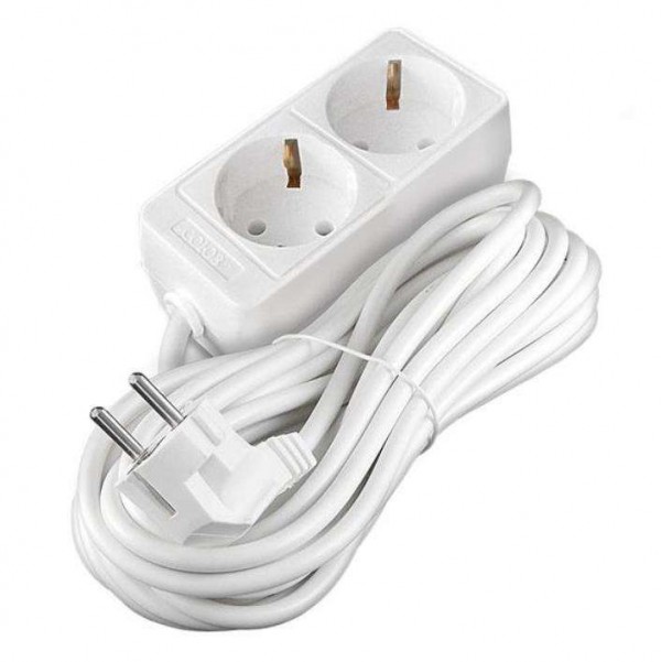  Удлинитель ПВС 2х3м с заземл. 10А IP20 2.2кВт Союз 481S-9203 