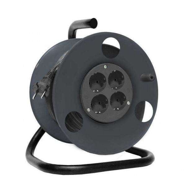  Удлинитель на катушке 4х50м с заземл. 16А IP20 3.7кВт Союз 481S-3605 