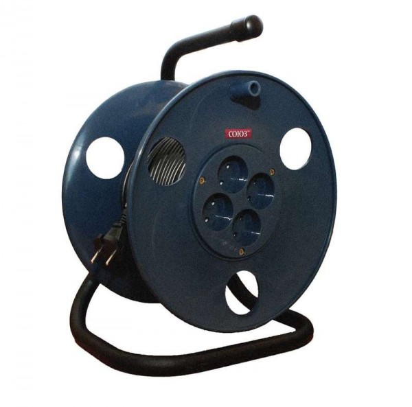  Удлинитель на катушке 4х50м без заземл. IP20 3.5кВт Союз 481S-3305 