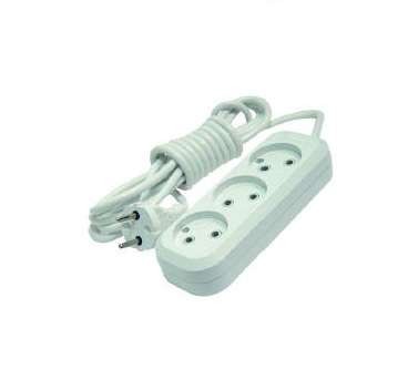  Удлинитель 3х3м без заземл. 10А IP20 Makel MGP123 