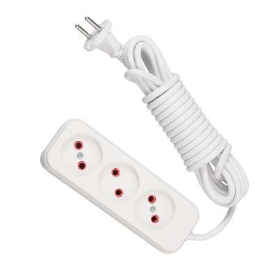  Удлинитель 3х3м без заземл. 10А IP20 LEZARD 720-0303-303 