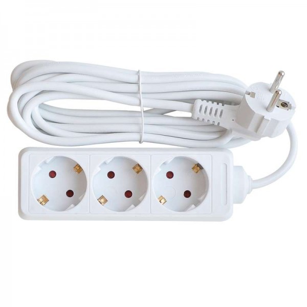  Удлинитель SMART 3х3м с заземл. 10А 8333 IN HOME 4690612010335 