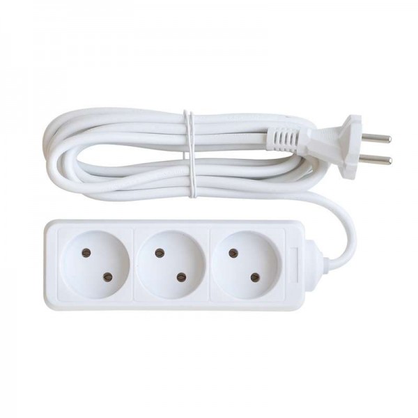  Удлинитель SMART 3х3м без заземл. 6А 8233 IN HOME 4690612010298 