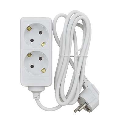  Удлинитель SMART 2х2м с заземл. 10А 8322 IN HOME 4690612013787 